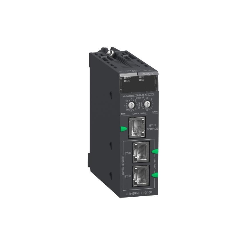Schneider BMXCRA31210C Ethernet I/O Head Module