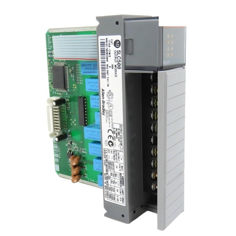 Allen Bradley 1746-OW8 SLC 500 Relay Output Module