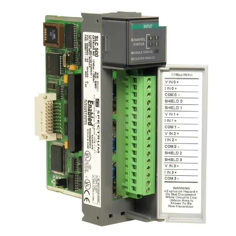 Allen Bradley 1746SC-INI4VI SLC 500 Isolated Analog Input Module