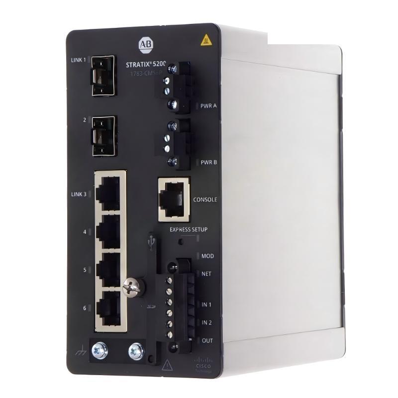 Allen Bradley 1783-CMS6P Stratix 5200 EtherNet Managed Switch