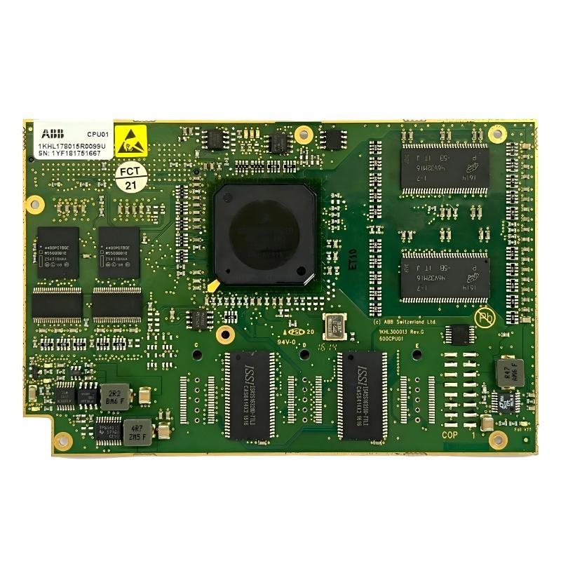 ABB CPU01 1KHL178015R0099U Control Board