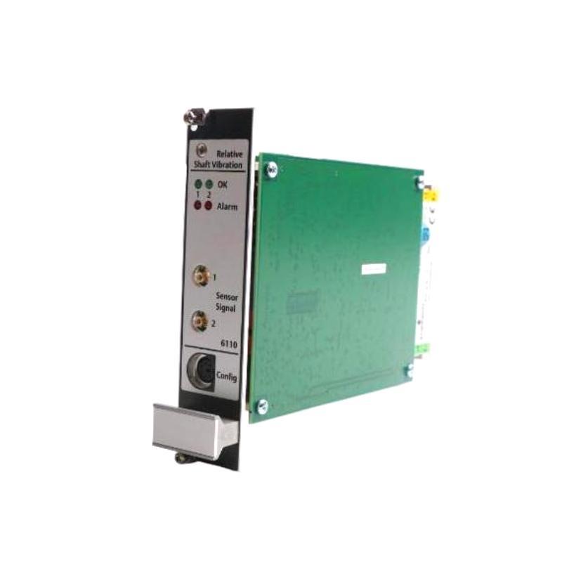 Emerson A6110 Shaft Relative Vibration Monitor