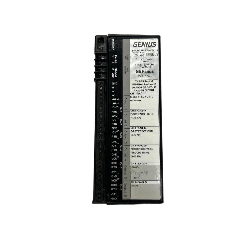 GE Fanuc IC660EBA105 I/O Block Electronics
